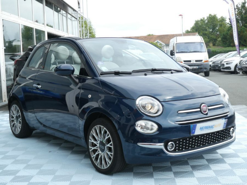 Photo 2 de l'offre de FIAT 500C 1.0 70 BVM6 HYBRID STAR JA16 CarPlay 7" à 14450€ chez Mérignac auto