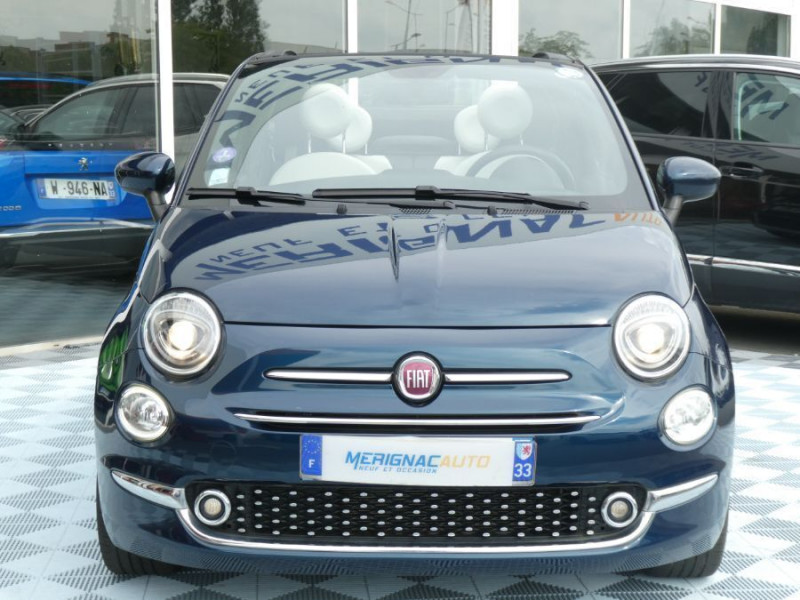 Photo 8 de l'offre de FIAT 500C 1.0 70 BVM6 HYBRID STAR JA16 CarPlay 7" à 14450€ chez Mérignac auto