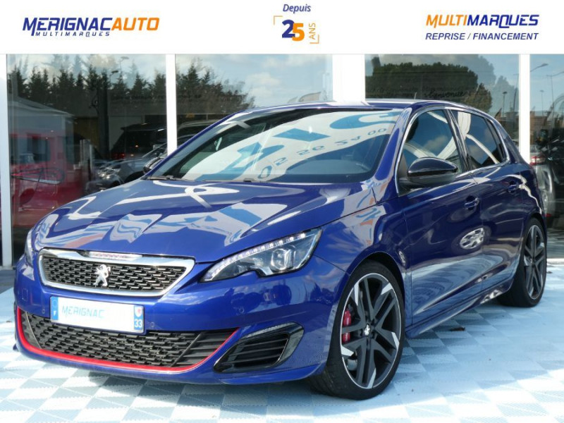 Peugeot 308 1.6 PureTech 272 BV6 GTI JA19 HiFi Camera ESSENCE BLEU MÉTAL Occasion à vendre