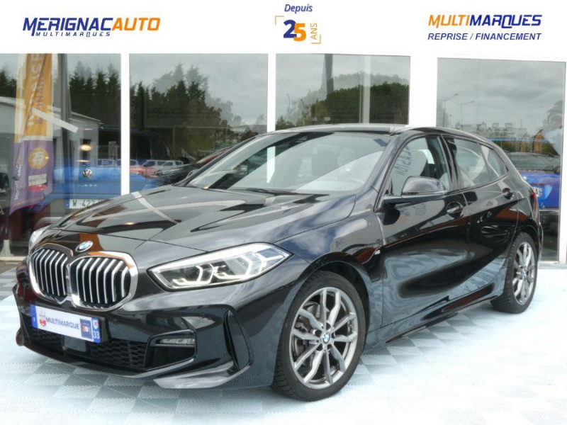 Photo 1 de l'offre de BMW SERIE 1 (F40) 118iA 136 BVA7 M SPORT GPS Hayon EL.JA18 à 27490€ chez Mérignac auto