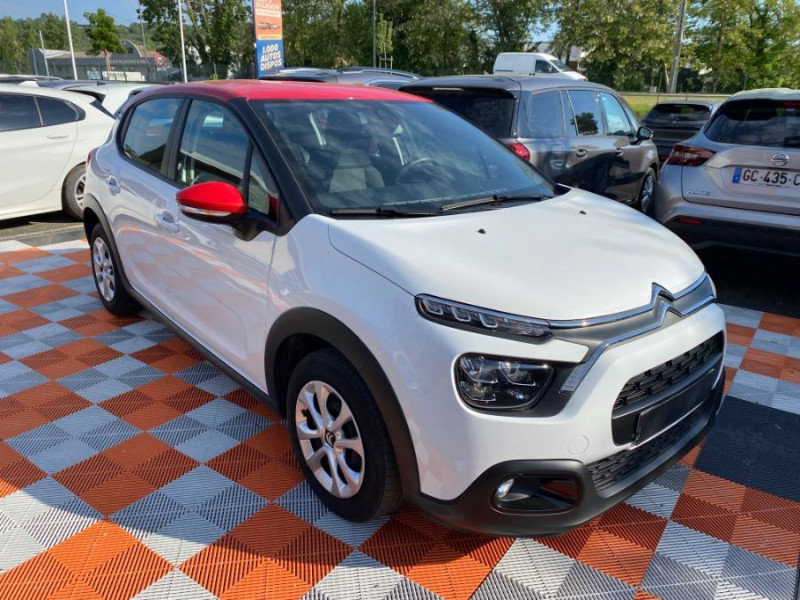 Photo 2 de l'offre de CITROEN C3 III NEW 1.2 PureTech 83 FEEL BUSINESS GPS Clim Auto Radar RER LED à 12470€ chez Mérignac auto