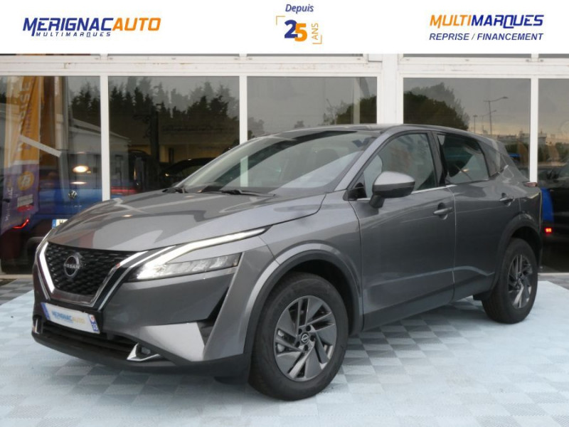 Photo 1 de l'offre de NISSAN QASHQAI 1.3 MILD HYBRID 140 BVM6 2WD PACK CONNECT Camera 360 PK Hiver à 26450€ chez Mérignac auto