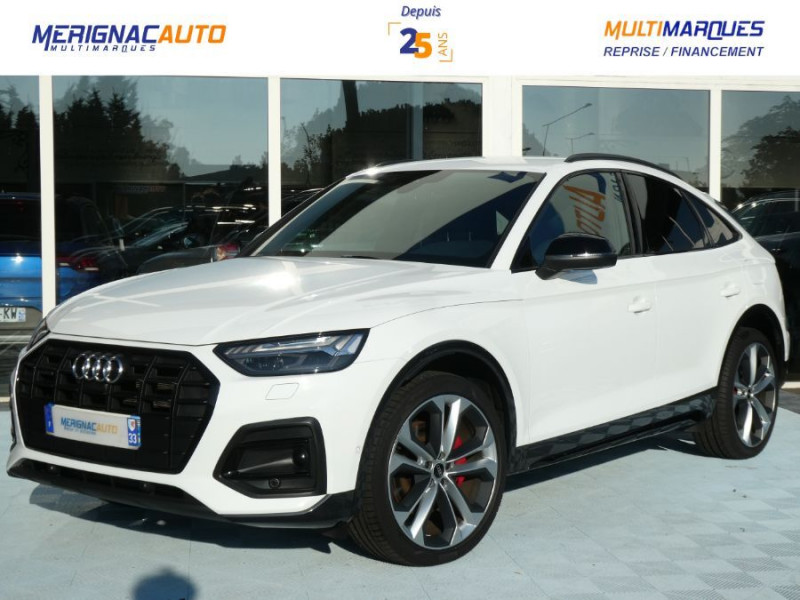 Photo 1 de l'offre de AUDI Q5 SPORTBACK 50 TFSI-E 299 S-TRONIC 7 QUATTRO AVUS Gtie 10/26 à 48900€ chez Mérignac auto