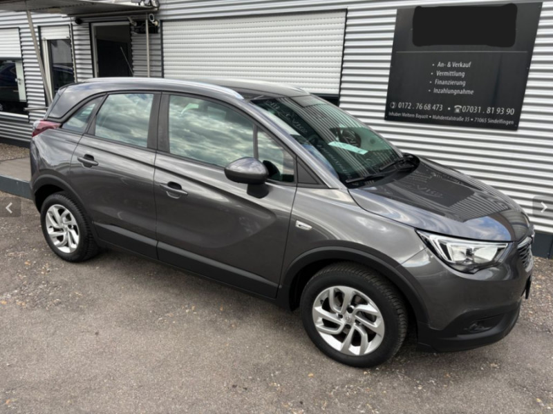 Opel CROSSLAND X 1.2 Turbo 110 BVM6 ELEGANCE Radar CarPlay ESSENCE GRIS PIERRE DE LUNE Occasion à vendre