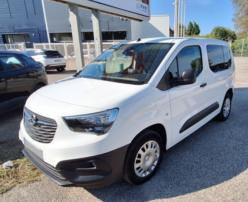 Opel COMBO LIFE 1.5 DIESEL 100 BVM6 EDITION CarPlay Radar Privacy Glass DIESEL BLANC Occasion à vendre