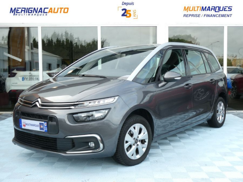 Photo 1 de l'offre de CITROEN GRAND C4 SPACETOURER 1.2 PureTech 130 EAT8 PACK GPS Key Less Attel 5PL à 16950€ chez Mérignac auto