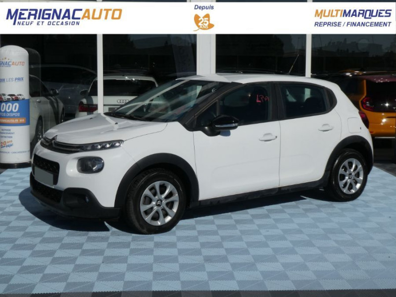 Photo 1 de l'offre de CITROEN C3 III 1.2 PureTech 82 FEEL Bluetooth Radar à 10970€ chez Mérignac auto