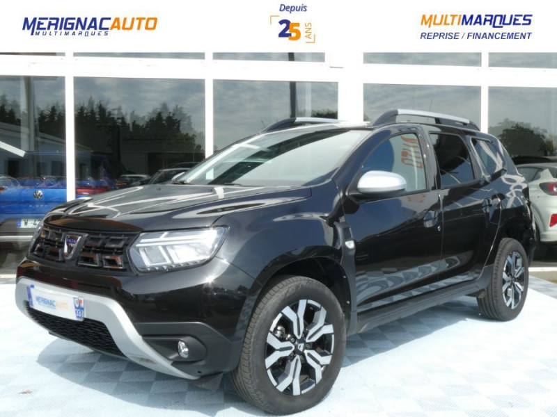 Dacia DUSTER 1.5 BlueDCi 115 BV6 4X2 PRESTIGE GPS Camera DIESEL NOIR NACRÉ Occasion à vendre