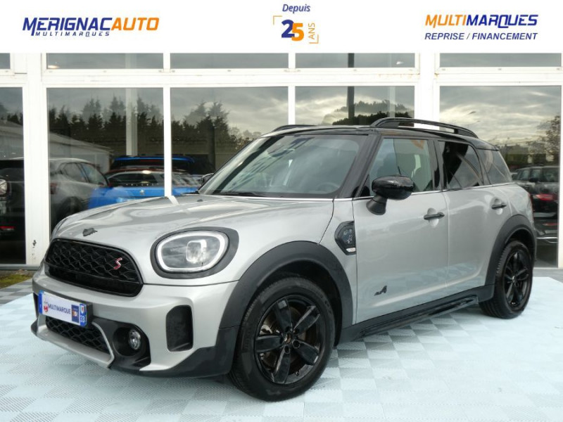 Photo 1 de l'offre de MINI COUNTRYMAN (F60) 2.0 178 BVA8 ALL4 COOPER S EDITION HIGHLANDS CUIR à 33950€ chez Mérignac auto