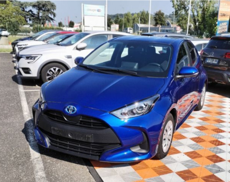 Toyota YARIS IV HYBRIDE 116H BVA DYNAMIC GPS Camera ACC Hybride BLEU COBALT METAL Occasion à vendre