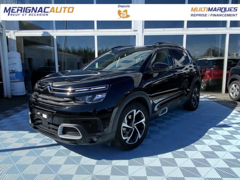 Photo 1 de l'offre de CITROEN C5 AIRCROSS 1.5 BlueHDi 130 EAT8 FEEL Camera Grip Control Induction à 23950€ chez Mérignac auto