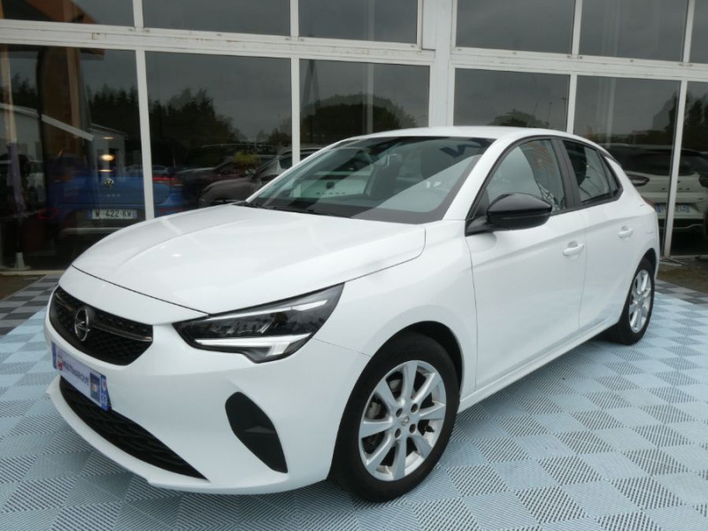 Opel CORSA VI 1.2 75 EDITION BUSINESS GPS Radar JA16p ESSENCE BLANCHE Occasion à vendre