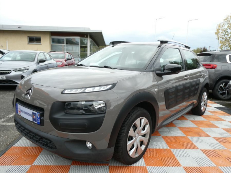 Citroen C4 CACTUS 1.2 PureTech 82 FEEL CLIM Bluetooth Barres 1ère Main ESSENCE SABLE Occasion à vendre