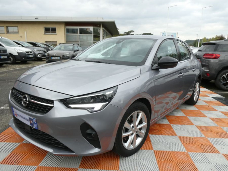 Opel CORSA VI 1.2 Turbo 100 BVM6 ELEGANCE Camera Radars CarPlay JA16 ESSENCE GRIS MÉTAL Occasion à vendre