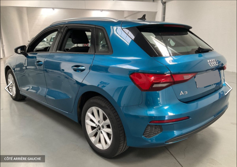 Photo 8 de l'offre de AUDI A3 SPORTBACK IV 35 TFSI 150 BVM6 CONFORT Caméra CarPlay à 23970€ chez Mérignac auto