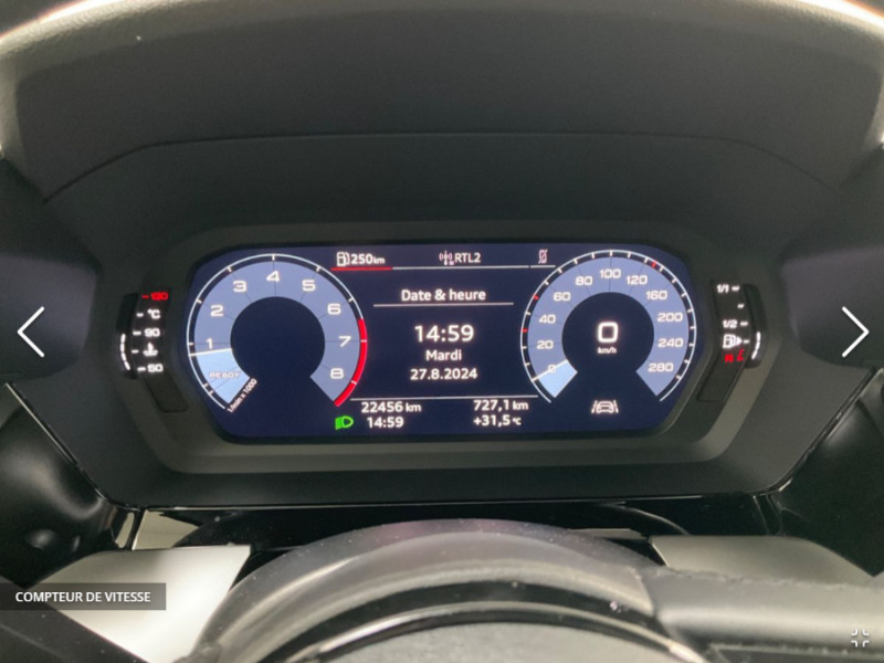 Photo 10 de l'offre de AUDI A3 SPORTBACK IV 35 TFSI 150 BVM6 CONFORT Caméra CarPlay à 23970€ chez Mérignac auto