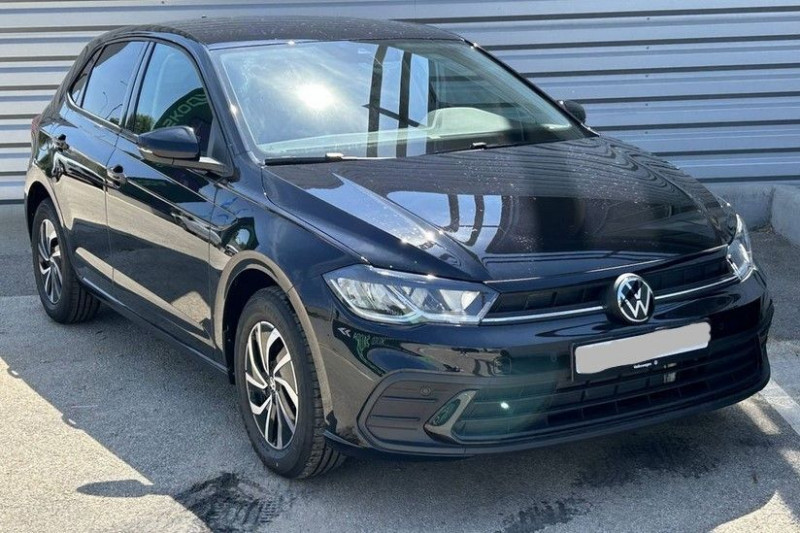 Volkswagen POLO 1.0 TSI 95 DSG7 LIFE Camera CarPlay Radars ESSENCE NOIR INTENSE NACRE Occasion à vendre