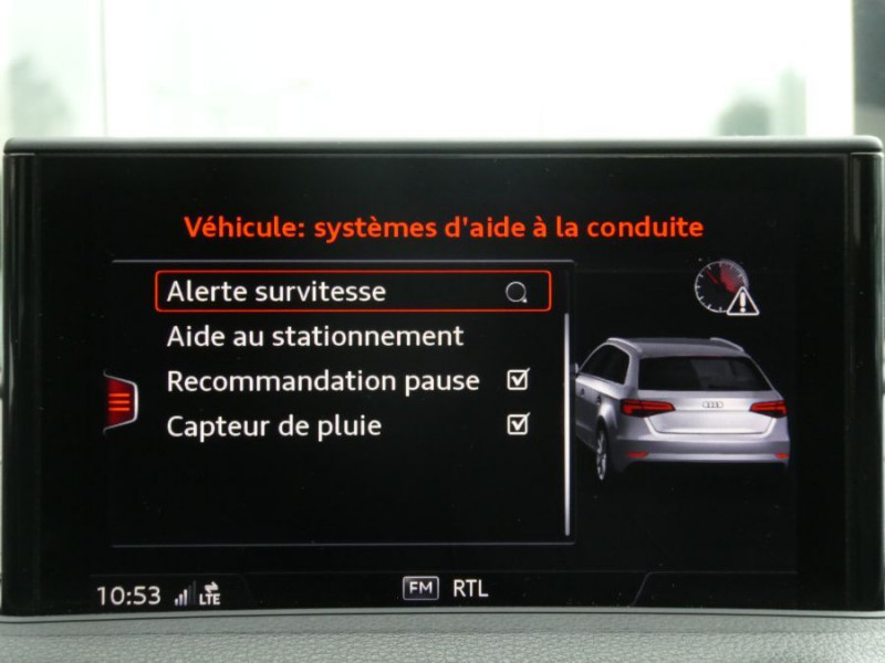 Photo 20 de l'offre de AUDI A3 SPORTBACK 1.0 TFSI 115 BVM6 DESIGN LUXE CUIR GPS JA18 à 18900€ chez Mérignac auto