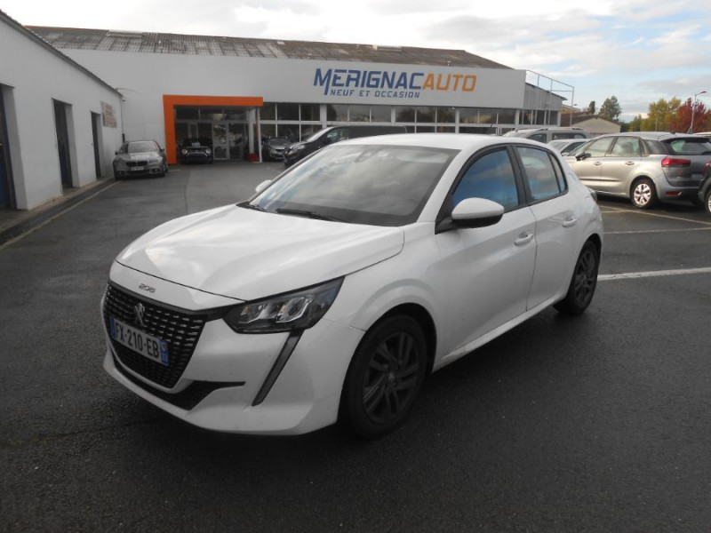 Peugeot 208 II 1.2 PureTech 100 BVM6 ACTIVE BUSINESS CarPlay JA16 ESSENCE BLANCHE Occasion à vendre