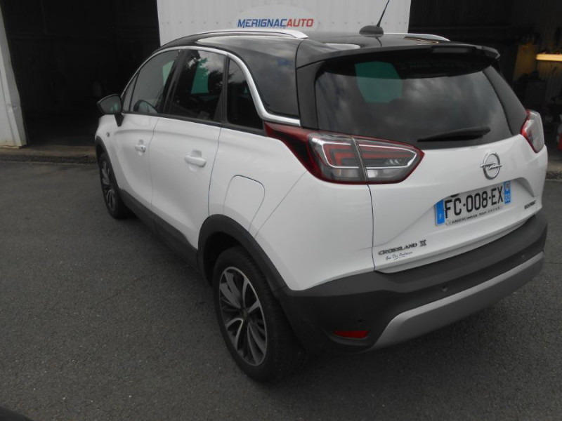 Photo 2 de l'offre de OPEL CROSSLAND X 1.2 Turbo 110 BVM6 DESIGN 120ANS Camera 1ère Main à 11950€ chez Mérignac auto