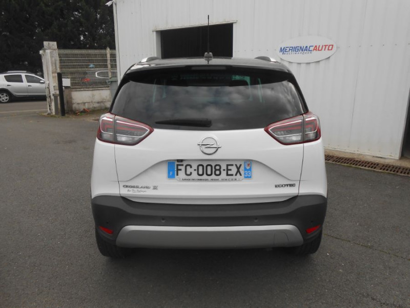 Photo 8 de l'offre de OPEL CROSSLAND X 1.2 Turbo 110 BVM6 DESIGN 120ANS Camera 1ère Main à 11950€ chez Mérignac auto