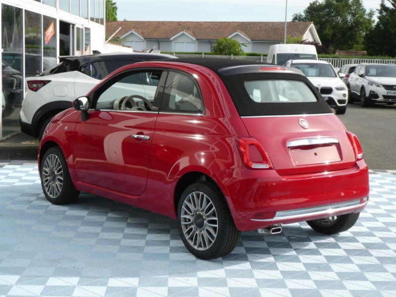 Photo 3 de l'offre de FIAT 500C 1.2 69 Dualogic LOUNGE JA16 1ère Main à 14950€ chez Mérignac auto