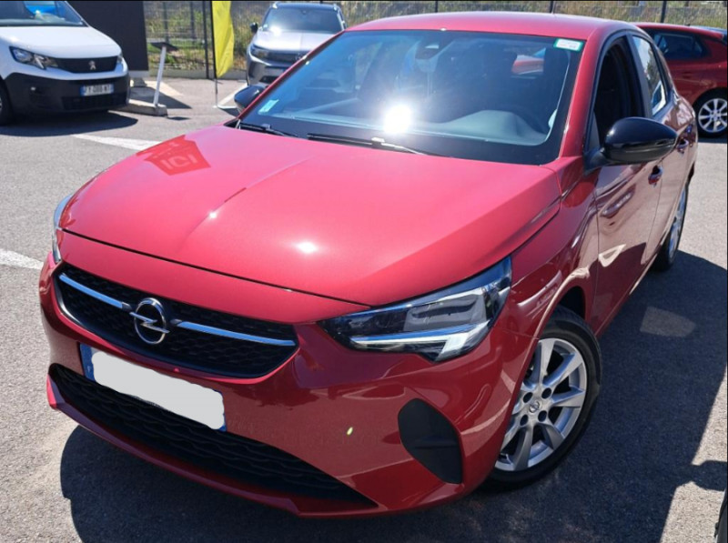 Opel CORSA VI 1.2 75 EDITION BUSINESS GPS Radar JA16p ESSENCE ROUGE MÉTAL Occasion à vendre