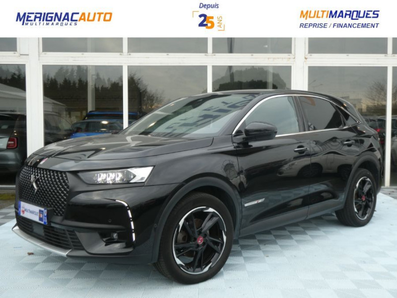 Ds DS7 CROSSBACK 2.0 BlueHDi 180 EAT8 PERFORMANCE LINE LED ACC Hayon EL. DIESEL NOIR PERLE MÉTAL Occasion à vendre