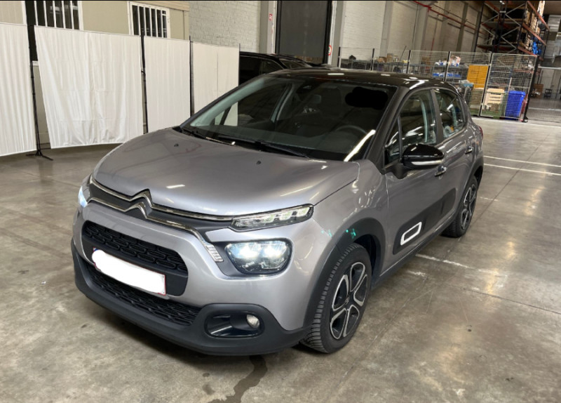 Citroen C3 New 1.5 BlueHDi 100 BV6 SHINE GPS DIESEL GRIS ACIER TOIT NOIR Occasion à vendre