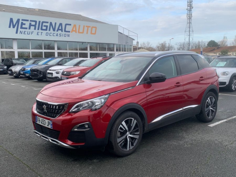 Peugeot 3008 II 1.5 BlueHdi 130 BVM6 ALLURE Camera ADML 1ère Main DIESEL ROUGE ULTIMATE TOIT NOIR Occasion à vendre