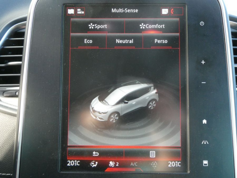 Photo 24 de l'offre de RENAULT SCENIC IV 1.3 TCE 140 BVM6 INTENS Grand GPS 9.3 Camera HUD 1ère Main à 17450€ chez Mérignac auto