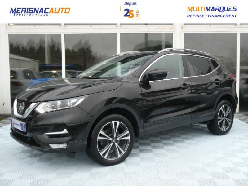 Nissan QASHQAI 1.3 DIG-T 160 BVM6 N-CONNECTA Toit Pano Pack Hiver ESSENCE NOIR MÉTAL Occasion à vendre