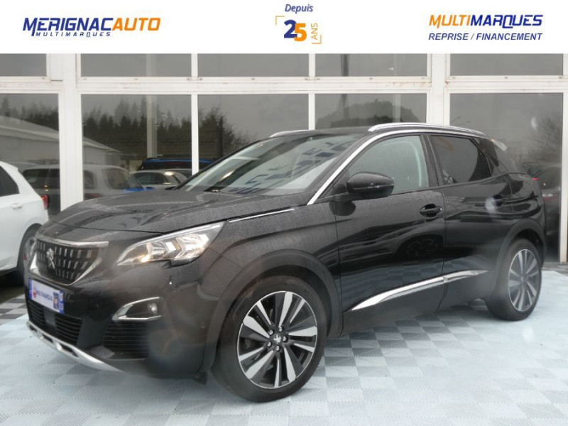 Peugeot 3008 II 1.5 BlueHDI 130 EAT8 ALLURE PACK SC ACC Hayon EL. DIESEL NOIR PERLE MÉTAL Occasion à vendre