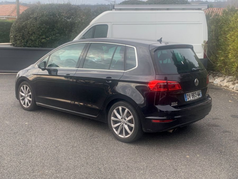 Photo 3 de l'offre de VOLKSWAGEN GOLF SPORTSVAN VII 1.4 TSI 125 BVM6 CARAT GPS ACC Radars JA17 1ère Main à 11950€ chez Mérignac auto