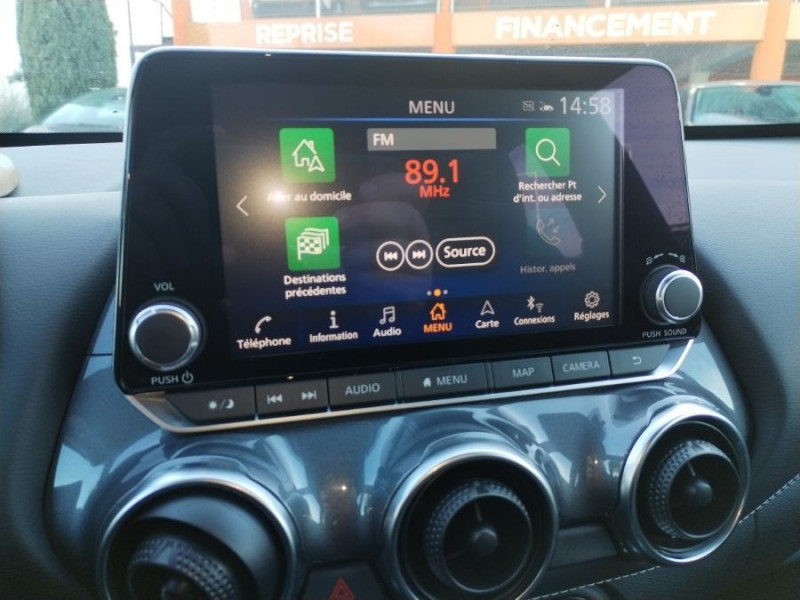 Photo 12 de l'offre de NISSAN JUKE II 1.0 DIG-T 114 DCT7 N-CONNECTA GPS Pack Hiver à 22790€ chez Mérignac auto