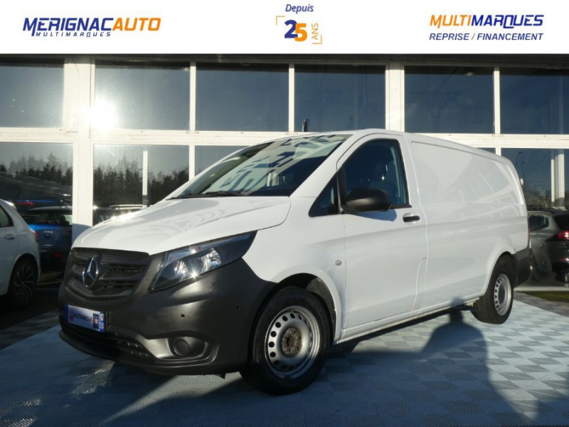 Photo 1 de l'offre de MERCEDES-BENZ VITO 114 CDI 136cv BVA9 RWD LONG FIRST Caméra Radars 22900HT à 22900€ chez Mérignac auto