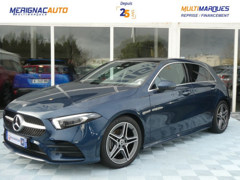 Photo 42 de l'offre de MERCEDES-BENZ CLASSE A IV 200D 150 8G-DCT 4MATIC AMG LINE Pack Premium Plus TOE à 34500€ chez Mérignac auto