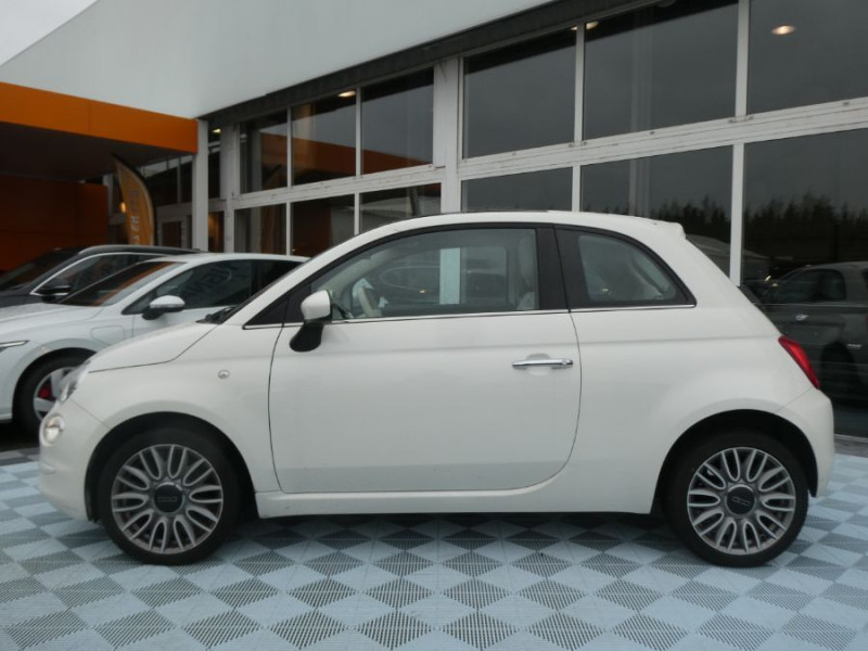 Photo 8 de l'offre de FIAT 500 1.2 69 LOUNGE TOIT Pano CLIM Auto JA16P à 10790€ chez Mérignac auto