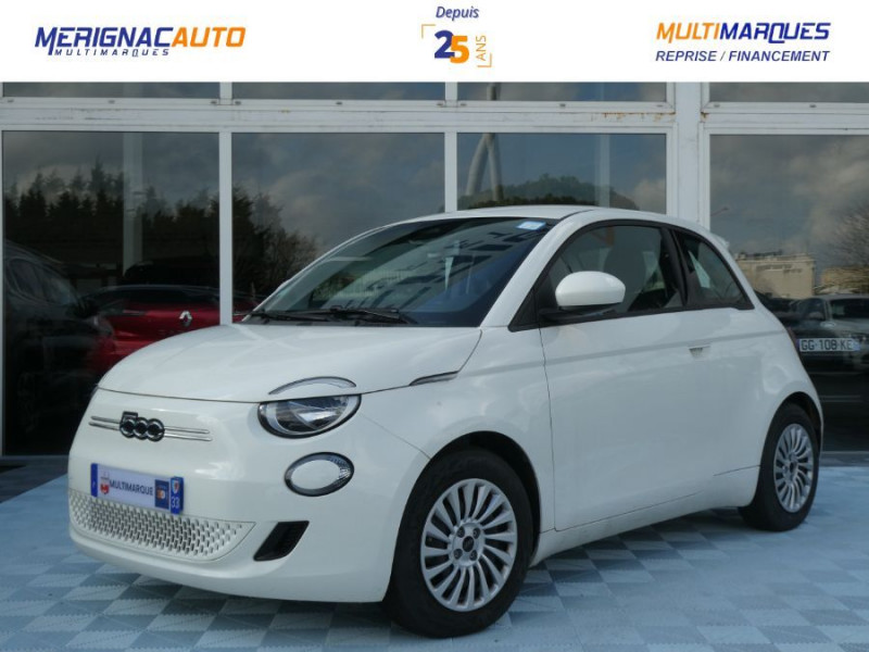 Fiat 500 III E 95 23.8KWH ACTION ELECTRIQUE BLANCHE Occasion à vendre