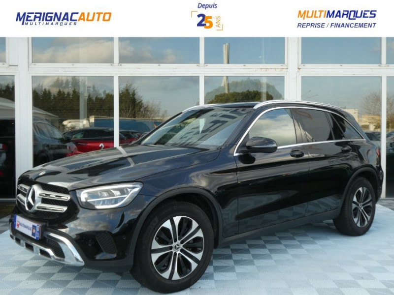Mercedes-Benz CLASSE GLC 200D 163 9G-Tronic 4MATIC Camera SC Attel. DIESEL NOIR Occasion à vendre