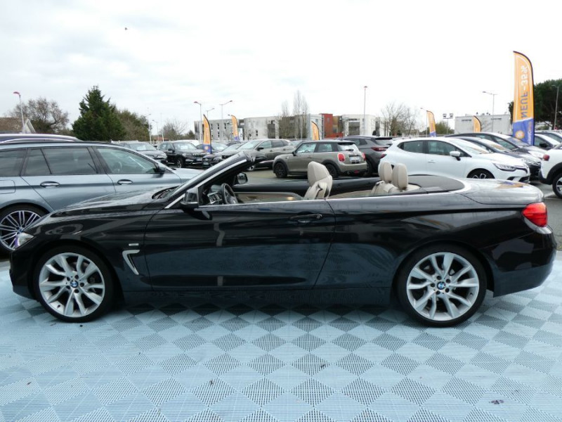 Photo 11 de l'offre de BMW SERIE 4 CABRIOLET 420DA 184 MODERN CUIR Camera Chauffe Nuque à 20990€ chez Mérignac auto