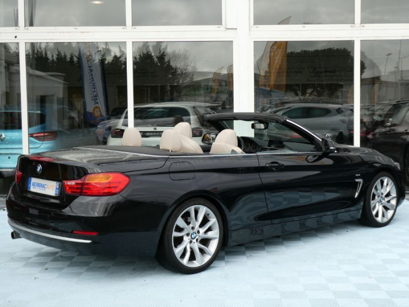 Photo 12 de l'offre de BMW SERIE 4 CABRIOLET 420DA 184 MODERN CUIR Camera Chauffe Nuque à 20990€ chez Mérignac auto