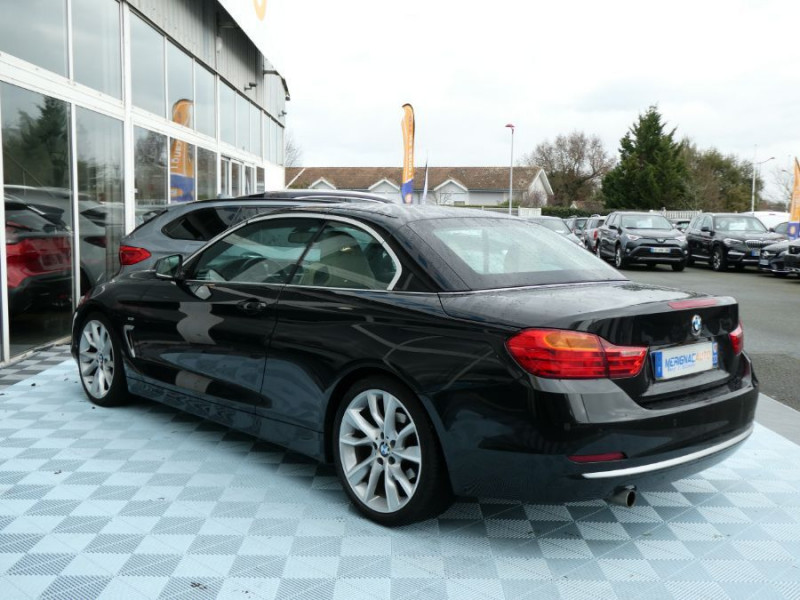 Photo 13 de l'offre de BMW SERIE 4 CABRIOLET 420DA 184 MODERN CUIR Camera Chauffe Nuque à 20990€ chez Mérignac auto