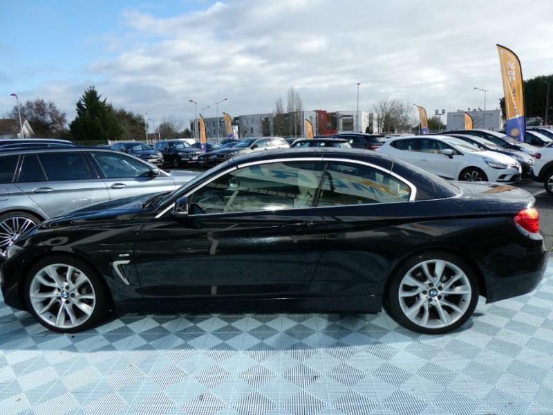 Photo 10 de l'offre de BMW SERIE 4 CABRIOLET 420DA 184 MODERN CUIR Camera Chauffe Nuque à 20990€ chez Mérignac auto