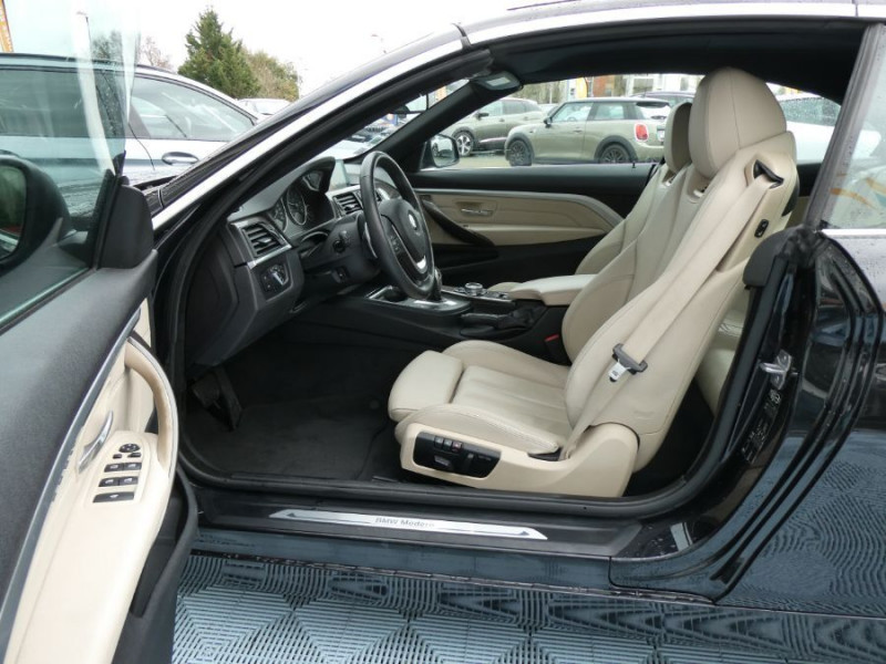 Photo 22 de l'offre de BMW SERIE 4 CABRIOLET 420DA 184 MODERN CUIR Camera Chauffe Nuque à 20990€ chez Mérignac auto