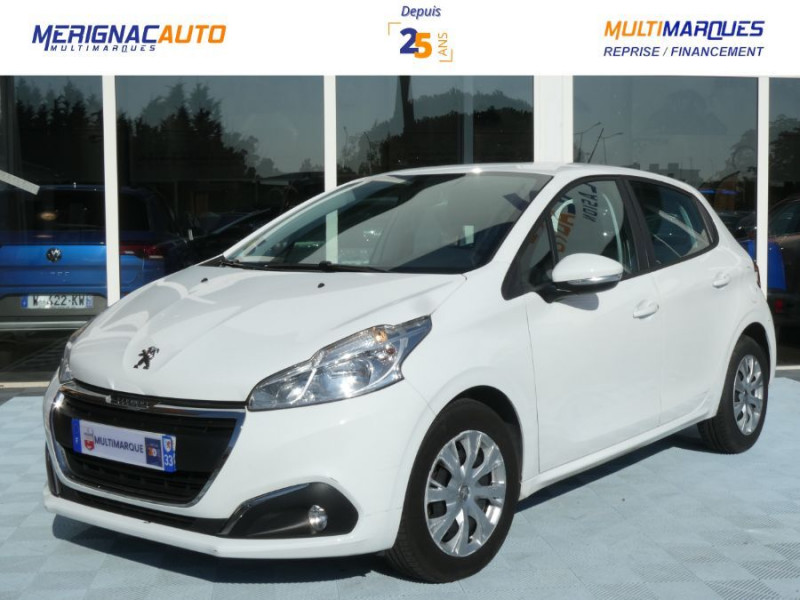 Photo 1 de l'offre de PEUGEOT 208 Société 1.6 BlueHDI 100 PREMIUM PACK GPS 2PL 9980.H.T. à 9980€ chez Mérignac auto