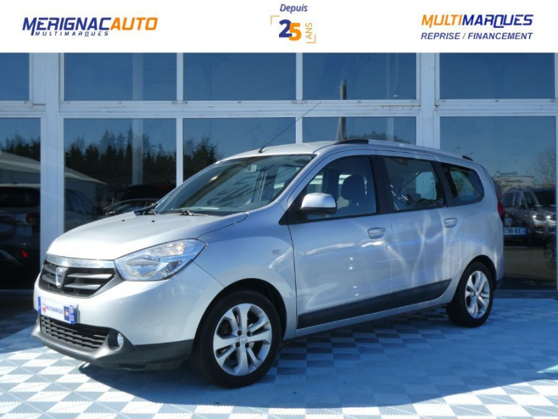 Photo 1 de l'offre de DACIA LODGY 1.2 TCE 115 BLACK LINE GPS 7PL 1ère Main à 7490€ chez Mérignac auto