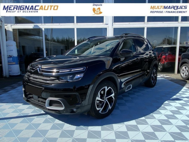 Photo 1 de l'offre de CITROEN C5 AIRCROSS 1.5 BlueHDi 130 EAT8 FEEL Camera Grip Control Induction à 22790€ chez Mérignac auto