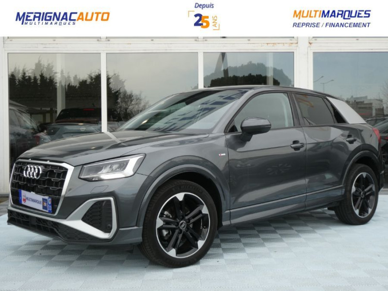 Photo 1 de l'offre de AUDI Q2 New 30 TFSI 110 BVM6 Pack S LINE Ext. JA18 Camera Key Less Gtie 04/29 à 29970€ chez Mérignac auto