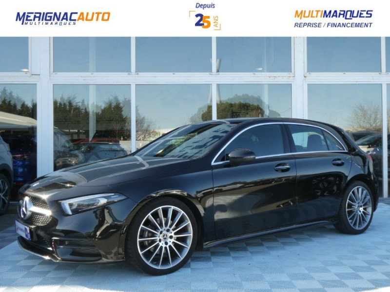 Photo 1 de l'offre de MERCEDES-BENZ CLASSE A IV 200 E 163cv 7G-DCT 4MATIC AMG LINE Pack Premium JA19 à 30950€ chez Mérignac auto